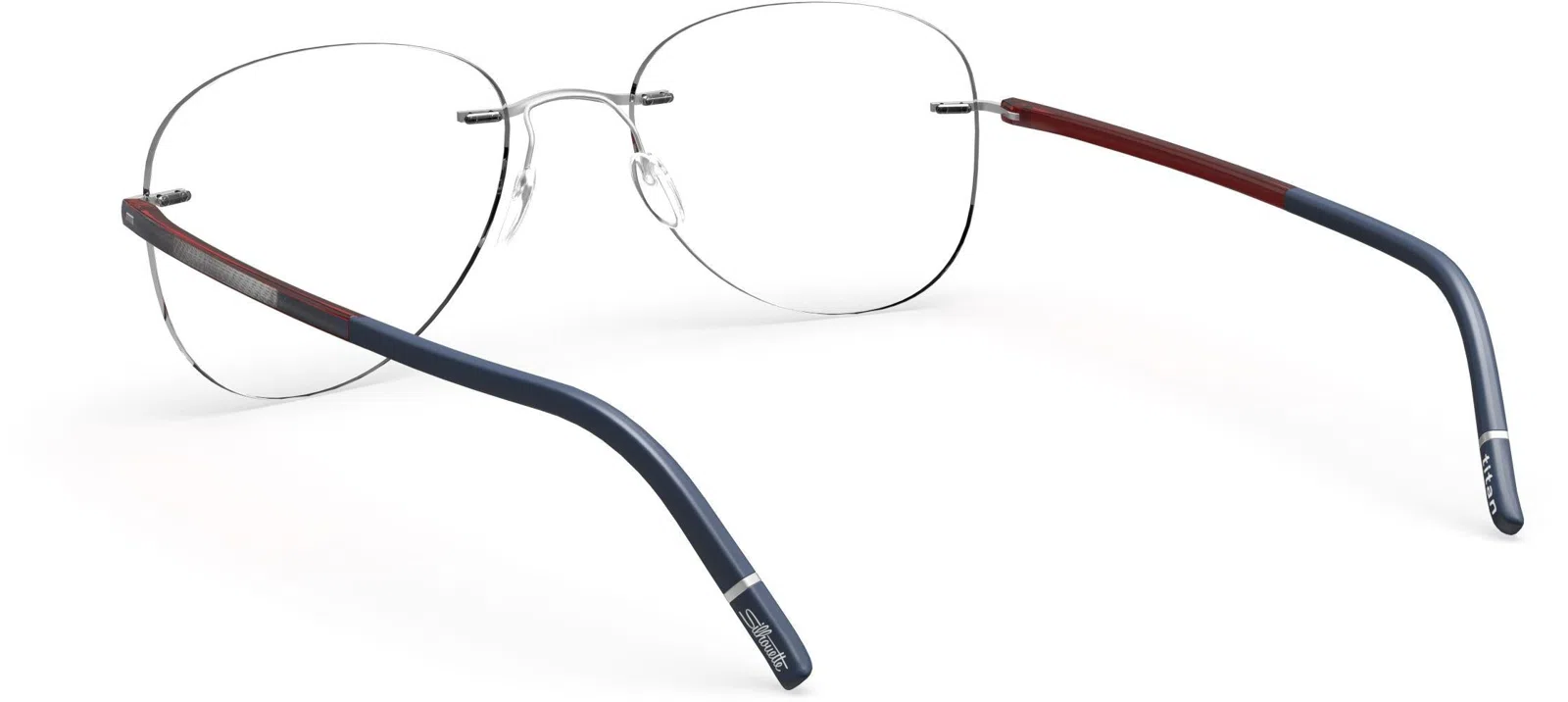 Silhouette The Wave Chassis Rimless 5567 Eyeglasses - view 78
